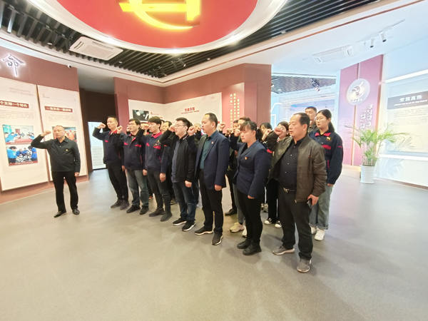 建材公司党支部开展共建党员活动 建材公司党支部开展共建党员活动