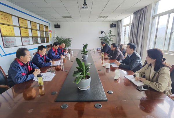 公司党委书记调研党支部工作 公司党委书记调研党支部工作